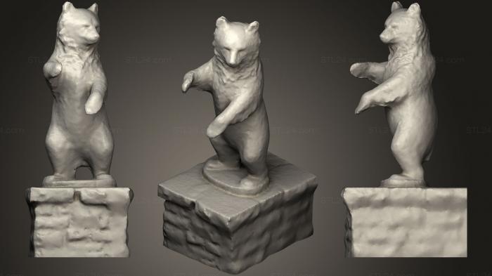 Animal figurines (Tiergarten Berlin20, STKJ_1555) 3D models for cnc